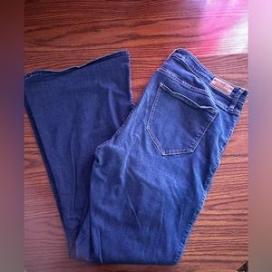 Hollister High Rise Vintage Flare Jeans - medium wash